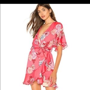 BB Dakota mini vibrant pink dress